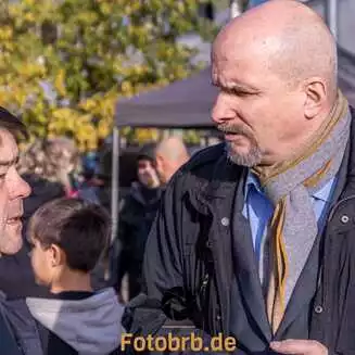 Oberbürgermeister Steffen Scheller und Vbbr-Geschäftsführers Jörg Vogler