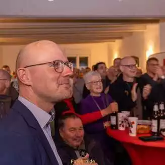 Strahlender Wahlsieger, Daniel Keip