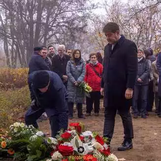 Vorsitzender der Stadtverordnetenversammlung der Stadt Brandenburg Walter Paaschen und Oberbürgermeister Steffen Scheller