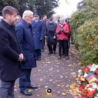 Vorsitzender der Stadtverordnetenversammlung der Stadt Brandenburg Walter Paaschen und Oberbürgermeister Steffen Scheller