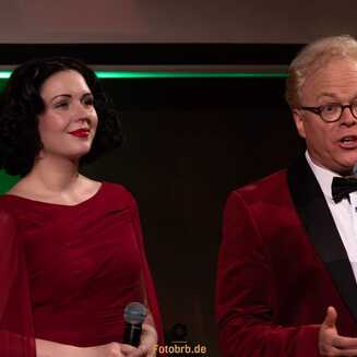 Sopranistin Nicole Rhoslynn und Kammermusiksänger Heiko Reissig