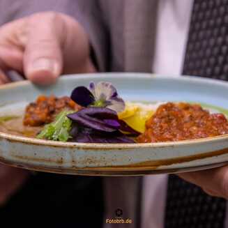 Vegetarische Ravioli mit Bolonaise