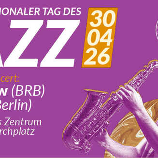 Internationaler Tag des Jazz in der Altstadt Grafik: Veranstalter