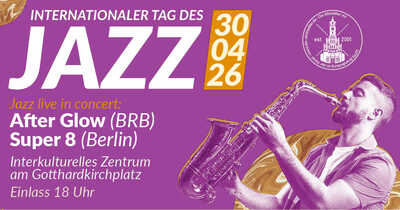 Internationaler Tag des Jazz in der Altstadt Grafik: Veranstalter