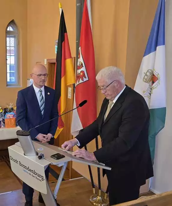 Amtseinführung Daniel Keip OBM 070326 02