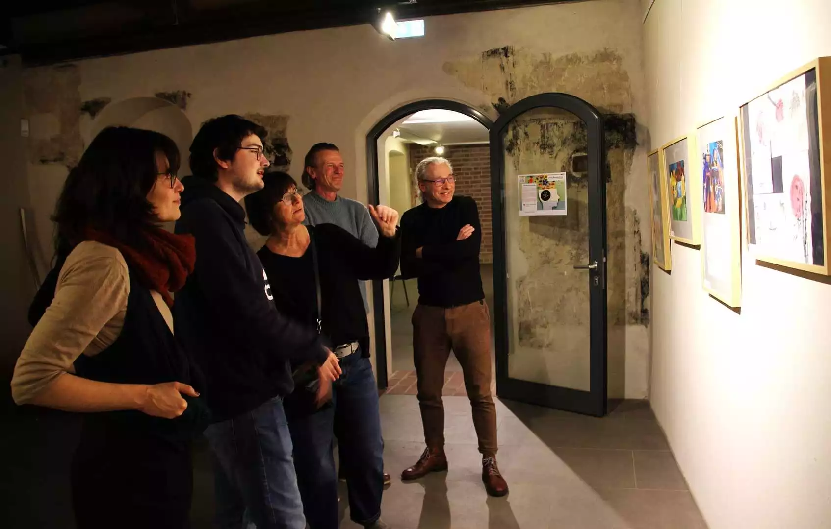 Die Ausstellung war auch im Gotischen Haus bereits gut besucht. © Stadt Brandenburg an der Havel