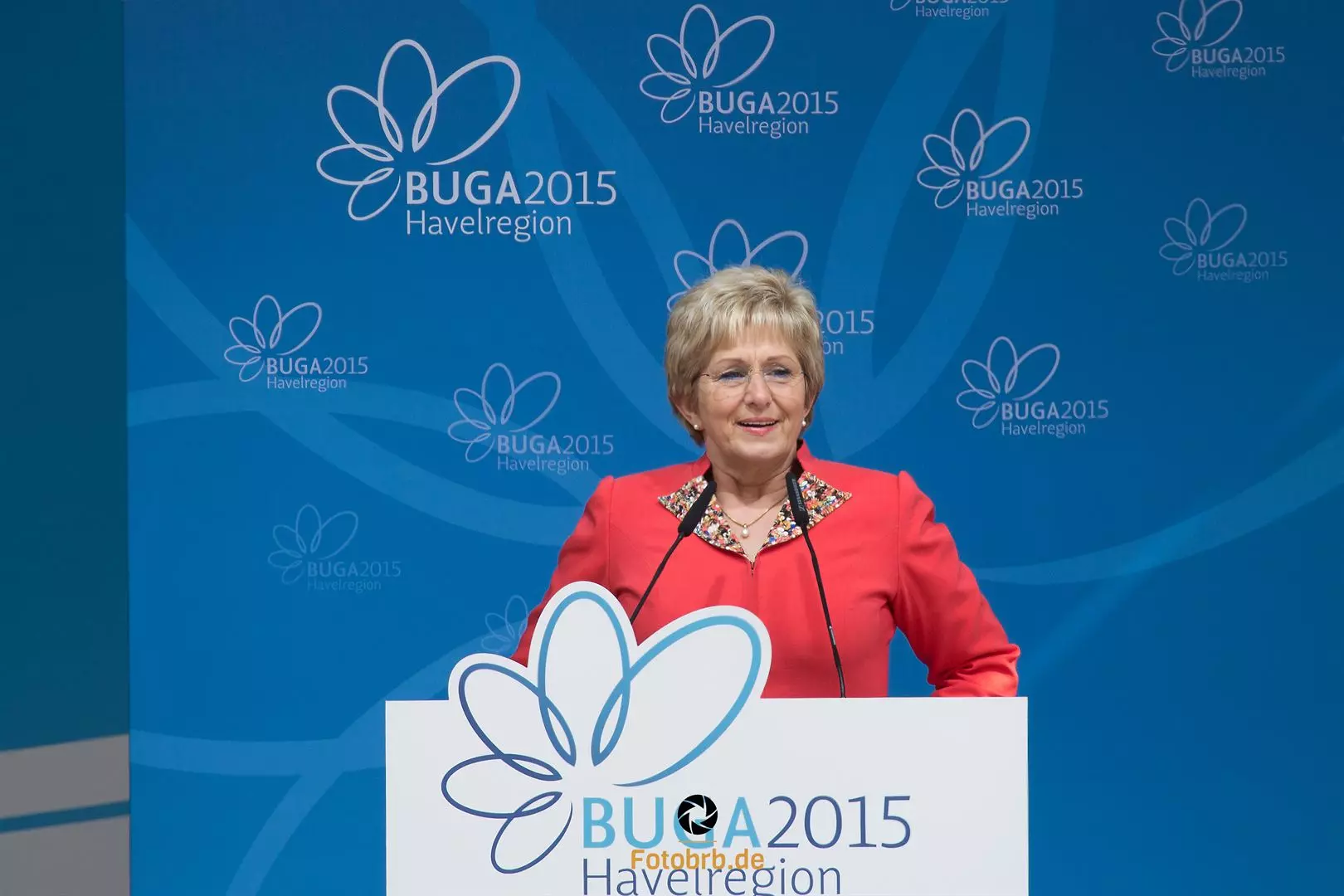 Dr. Dietlind Tiemann, der damaligen Oberbürgermeisterin von Brandenburg an der Havel