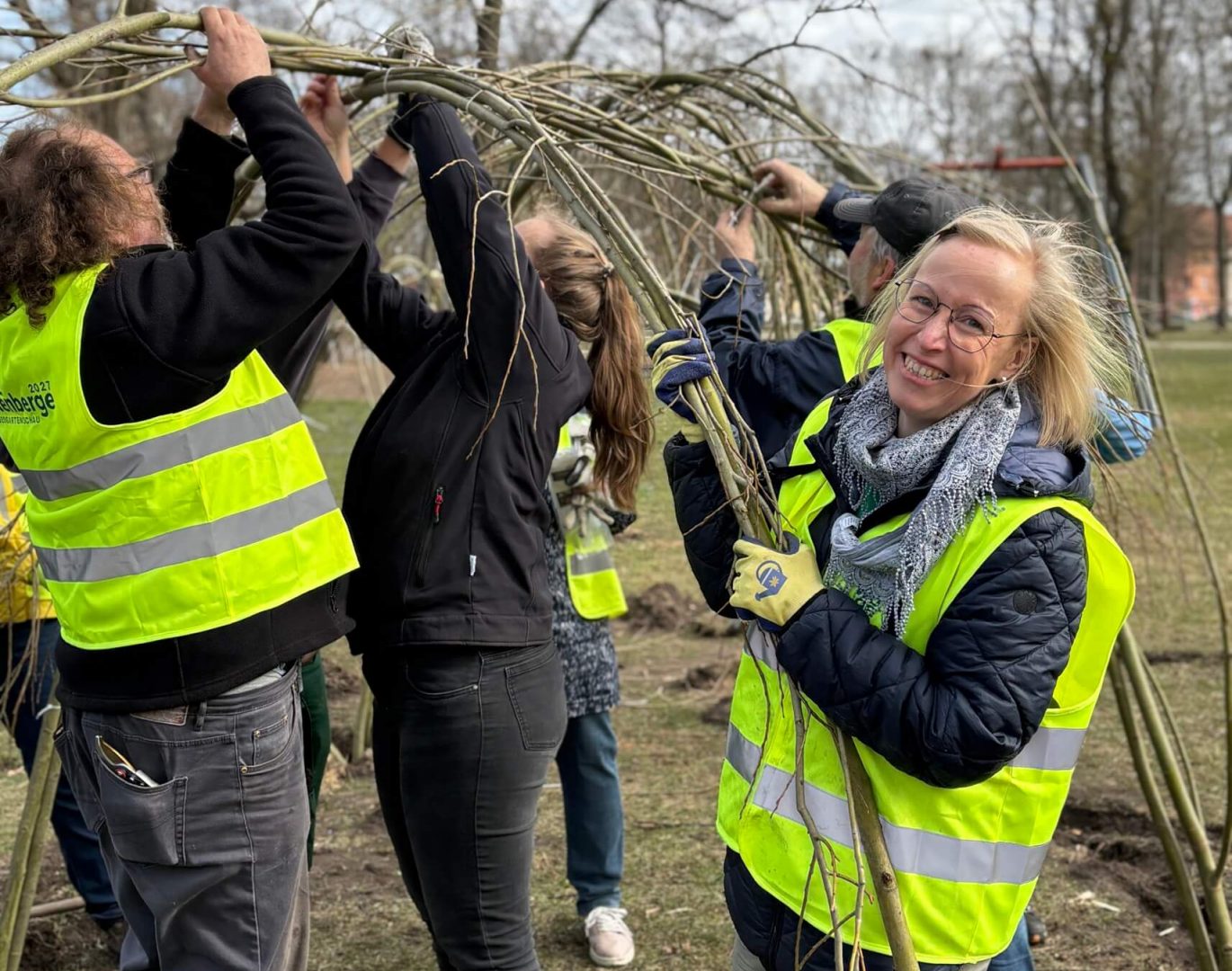 Weidendom in Wittenberge Foto: Landesgartenschau 2027 Wittenberge gGmbH