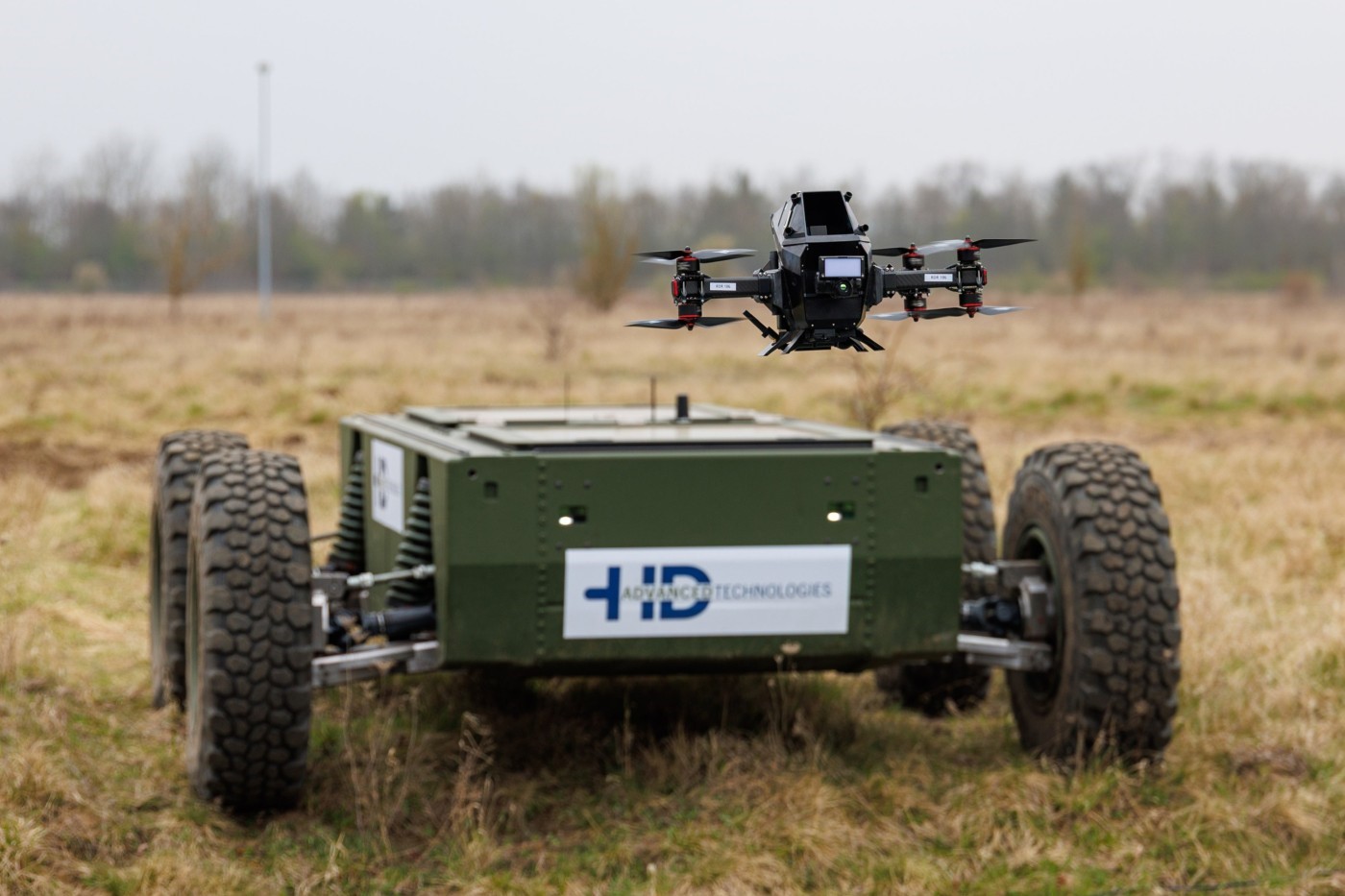 Das mobile Drohnenabwehrsystem. © Stadt Brandenburg an der Havel / Heidelberg