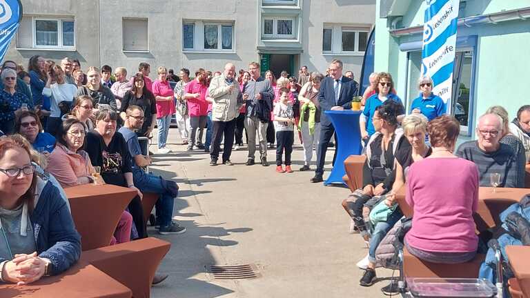 Großes Fest mit sehr guten Zuspruch zur Neueröffnung © Lebenshilfe & Stadt Brandenburg an der Havel / René Paul-Peters