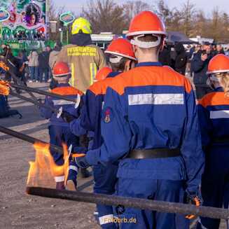 Kameraden und Kameradinnen der Jugendfeuerwehr der Freiwilligen Feuerwehr Brandenburg an der Havel