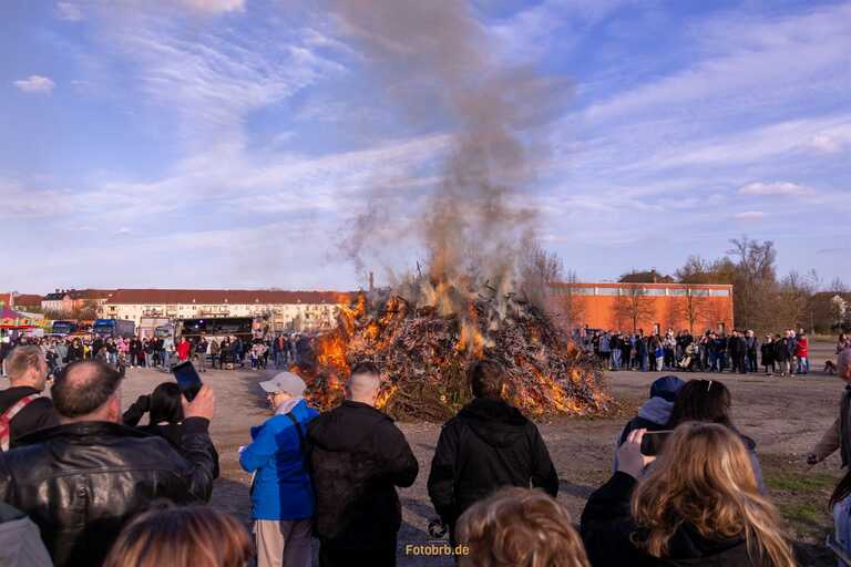 Osterfeuer Wiesenweg 2026 Foto Marco Petig