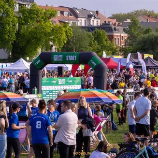 Teilnehmerrekord bei der 10. StWB TEAM-Staffel auf dem Packhofgelände in Brandenburg an der Havel.