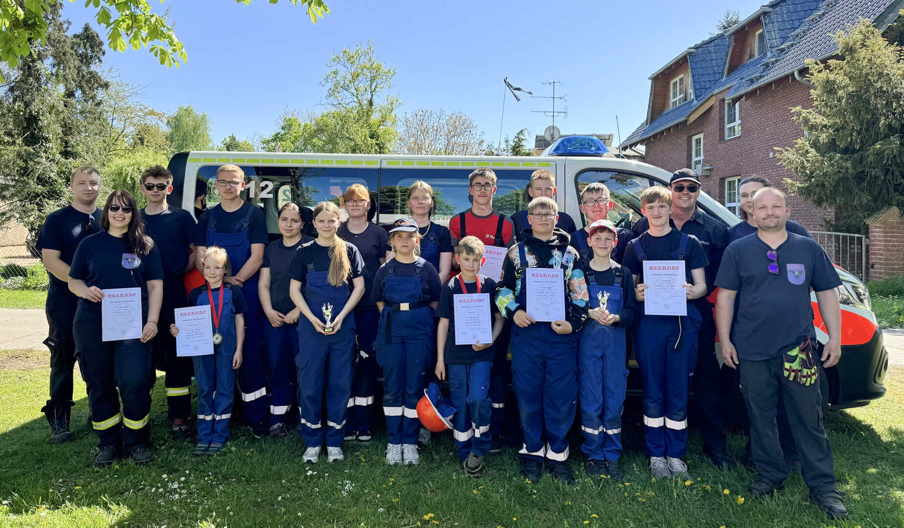Jugendfeuerwehr Plaue Foto FF Plaue