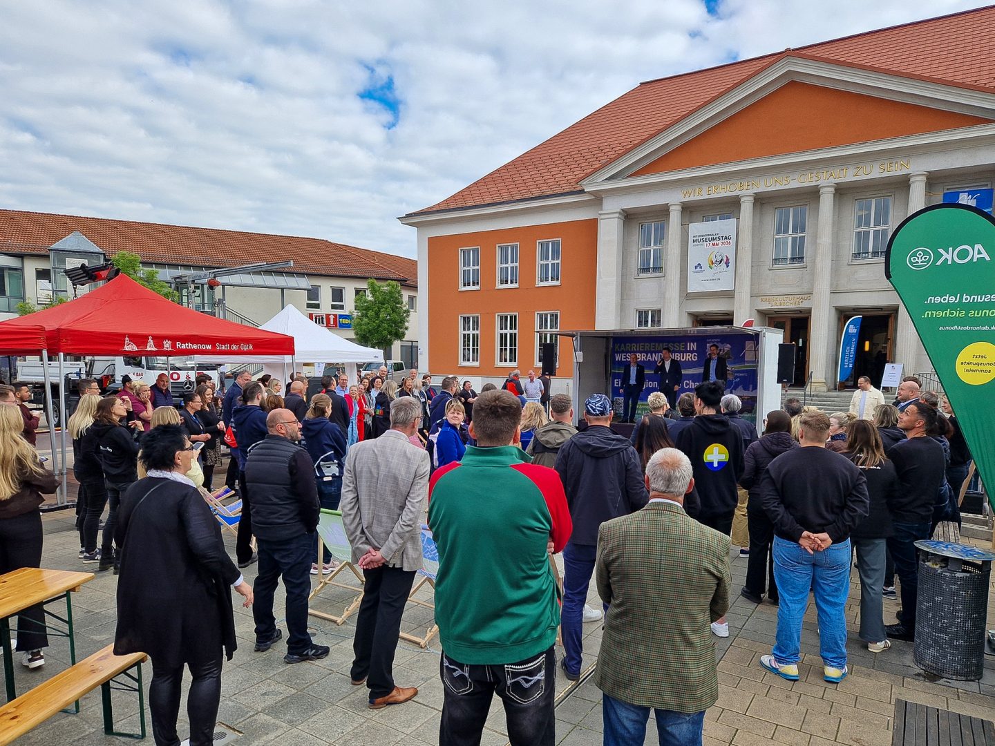 Karrieremesse 2026 Eröffnung der Karrieremesse Westbrandenburg Foto: Stadt Brandenburg