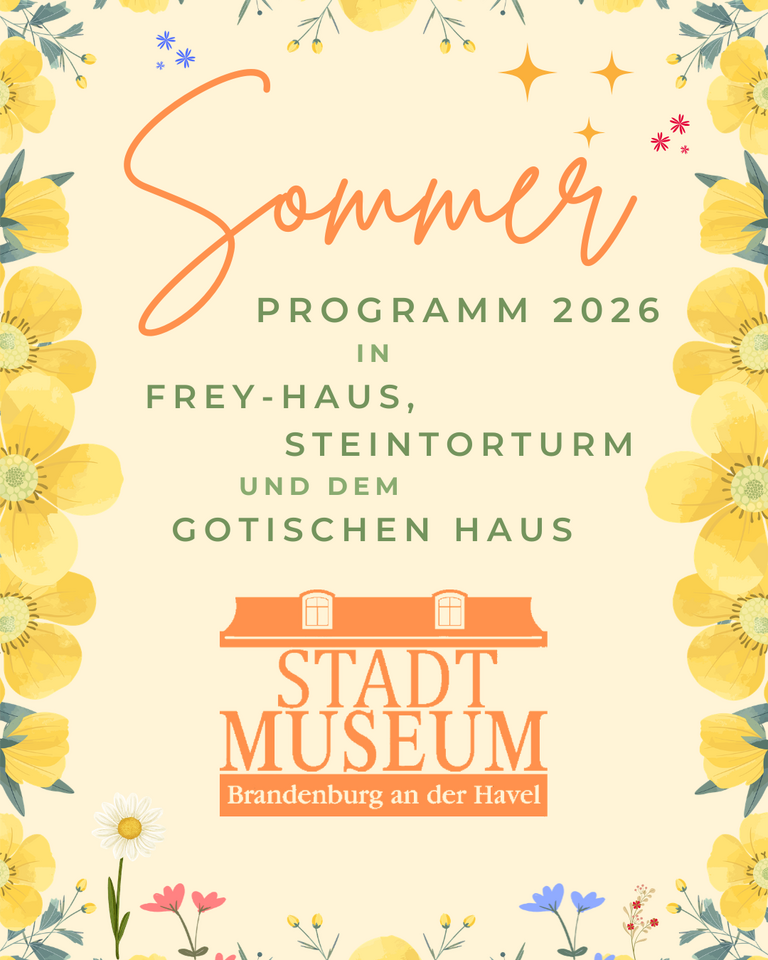 Sommerprogramm im Stadtmuseum Frey-Haus Foto: Stadtmuseum Frey-Haus