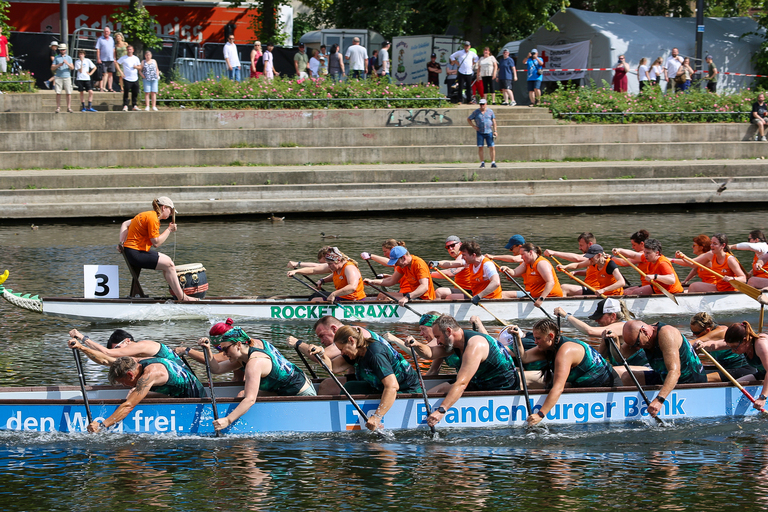 Das Heinrich-Heine-Ufer bot eine imposante Kulisse. © Stadt Brandenburg an der Havel / René Paul-Peters