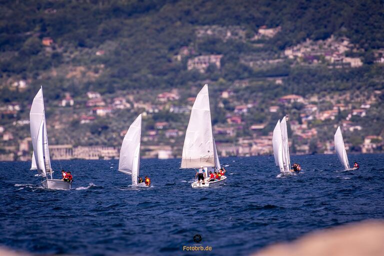 Segeln direkt auf dem Gardasee