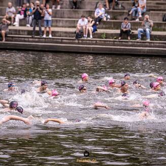 33. Brückenschwimmen: Schwimmfest an der Havel begeistert - fotobrb.de 33. Brückenschwimmen zwischen der Jahrtausendbrücke bis zur Luckenberger Brücke 800m der Havel entlang.