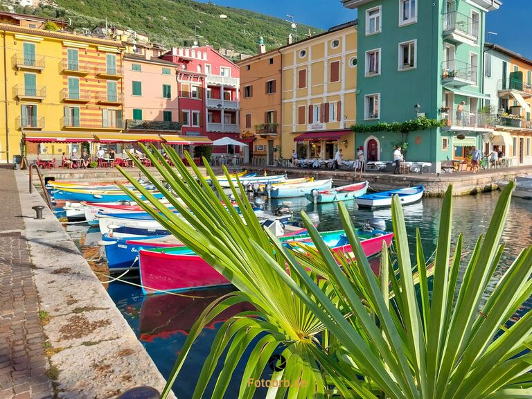 Hafen von Castelletto di Brenzone