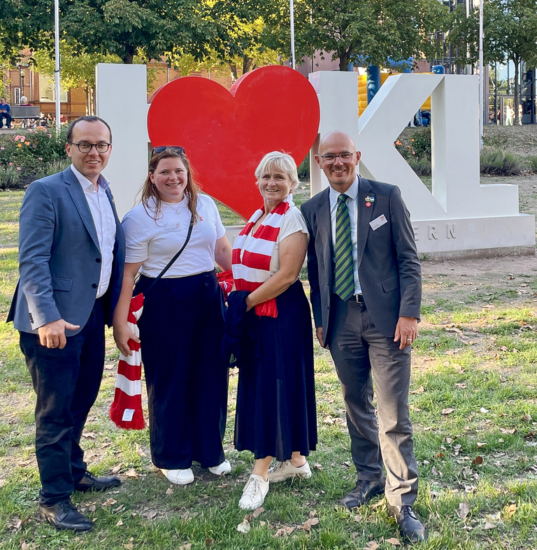 Gruppenbild der Brandenburger Delegation. © Stadt Brandenburg an der Havel