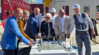 Grundsteinlegung für die Medizinische Schule. © Stadt Brandenburg an der Havel / Th. Messerschmidt
