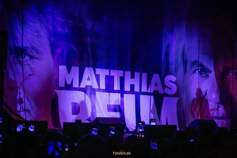 Es kann los gehen: Mattias Reim live in Brandenburg an der Havel.