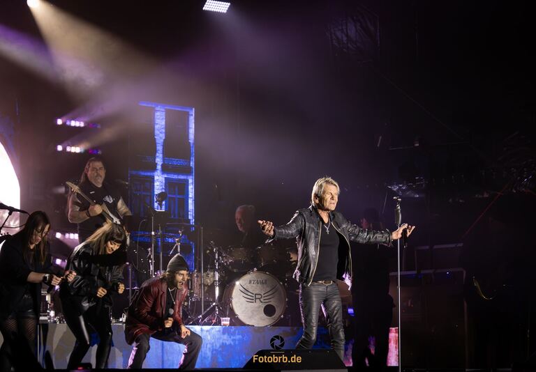 Matthias Reim auf der Bühne, Konzert