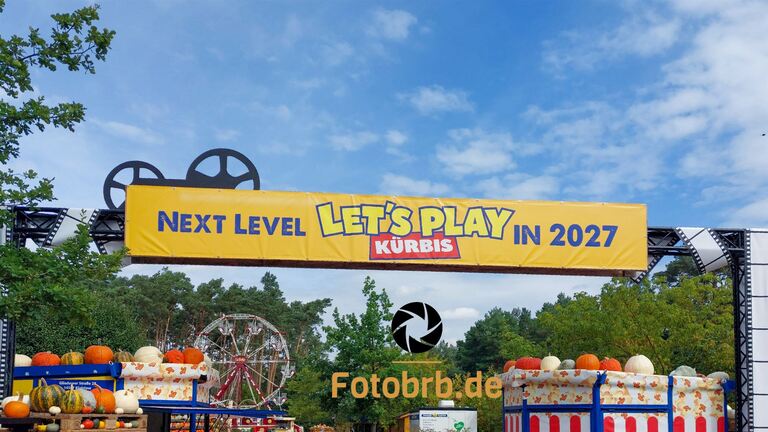 Der Blick geht schon ins kommende Jahr: 2027 steht die Kürbisausstellung unter dem Motto ‚Next Level – Let’s Play‘.