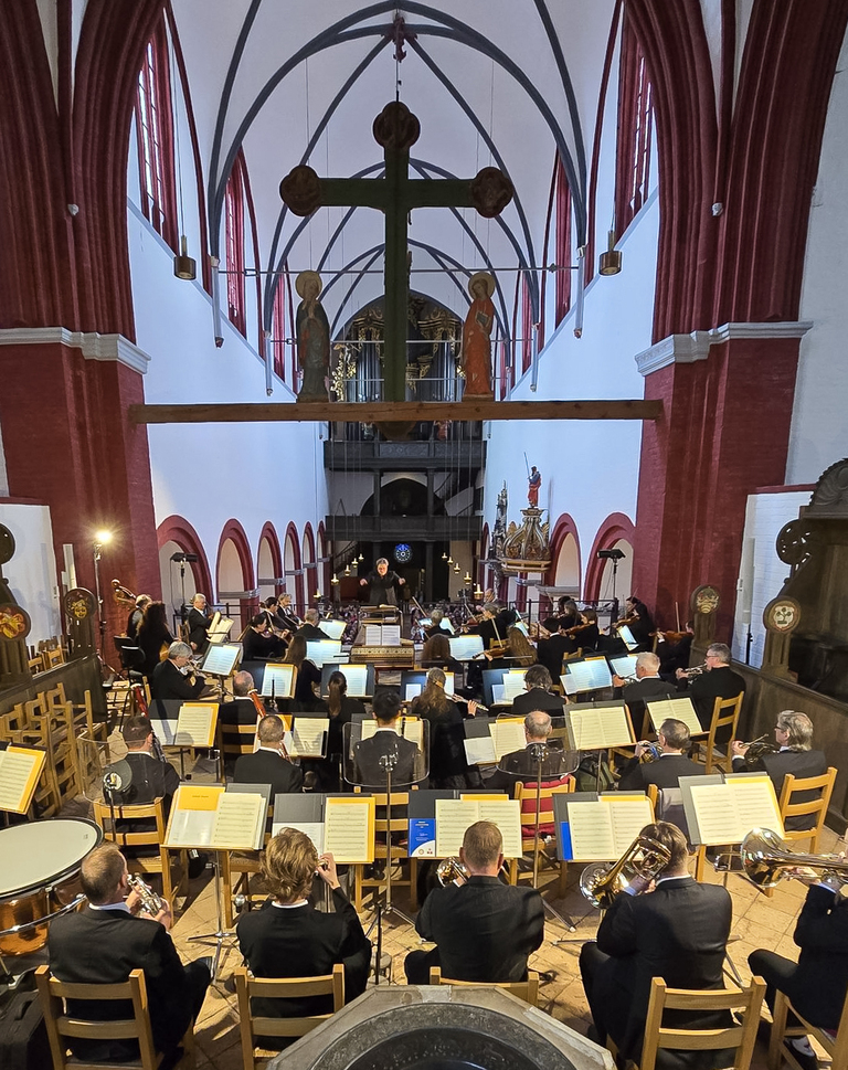 Stets dabei: die Brandenburger Symphoniker. © Stadt Brandenburg an der Havel / Th. Messerschmidt