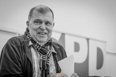 Werner Jumpertz auf dem SPD-Parteitag 2024