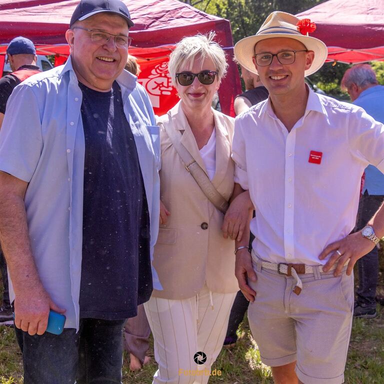 Werner Jumpertz mit Nicole Näther und Daniel Keip 2024