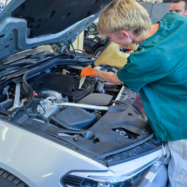 Zu Gast beim Automobilservice Robert Heymann. © Stadt Brandenburg an der Havel