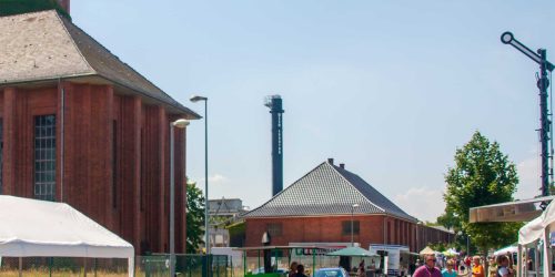 Ortsteilfest am Wasserturm von Kirchmöser