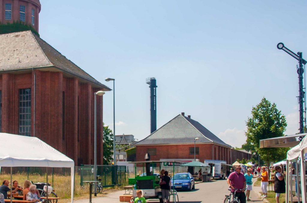 Ortsteilfest am Wasserturm von Kirchmöser