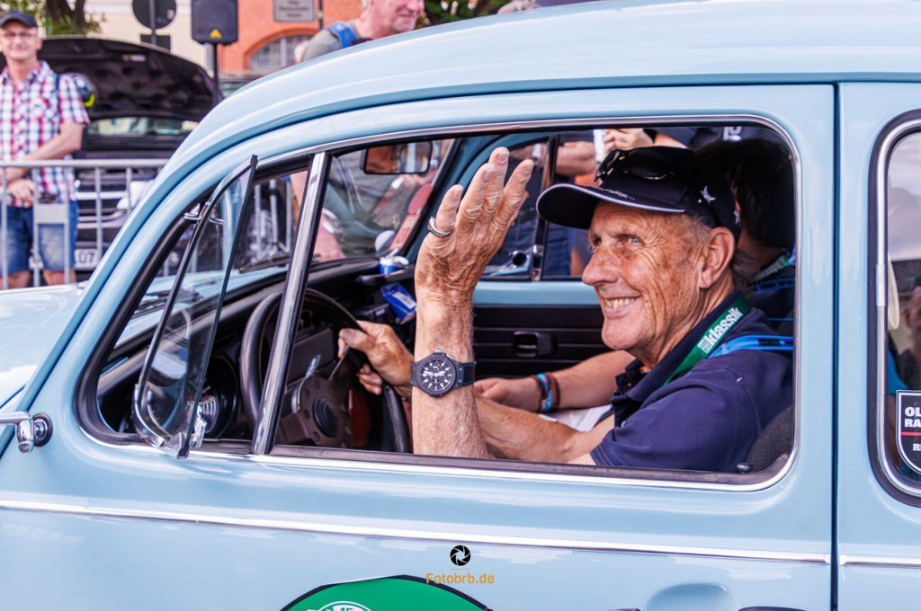 15. Hamburg-Berlin-Klassik mit Hans-Joachim Stuck im Volkswagen 1302 Rallye BJ 1970