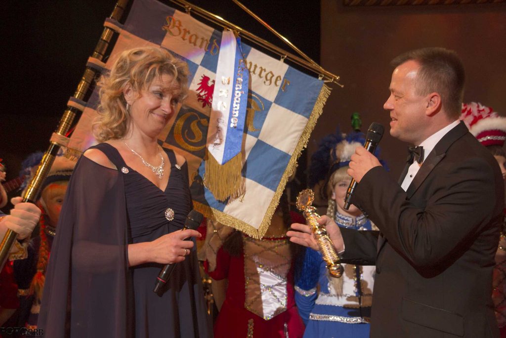 Prinzenball: Prinzenpaar der 51. Saison Nico LI. und Kathrin II.