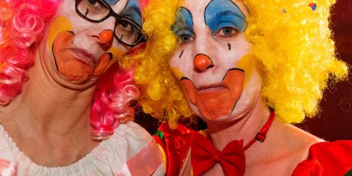 Weiber feierten sich bis zum Schluss am heutigen Rosenmontag