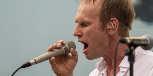 Frontmann von Keimzeit Norbert Leisegang