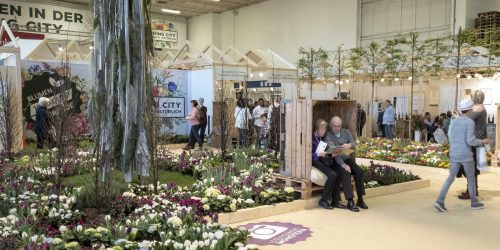 Blumenhalle auf der IGW