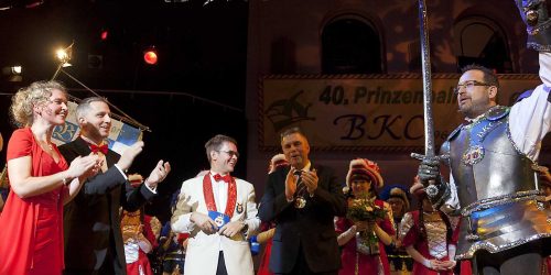 Prinzenball im Großen Saal des Brandenburger Theaters