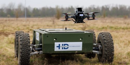 Das mobile Drohnenabwehrsystem. © Stadt Brandenburg an der Havel / Heidelberg