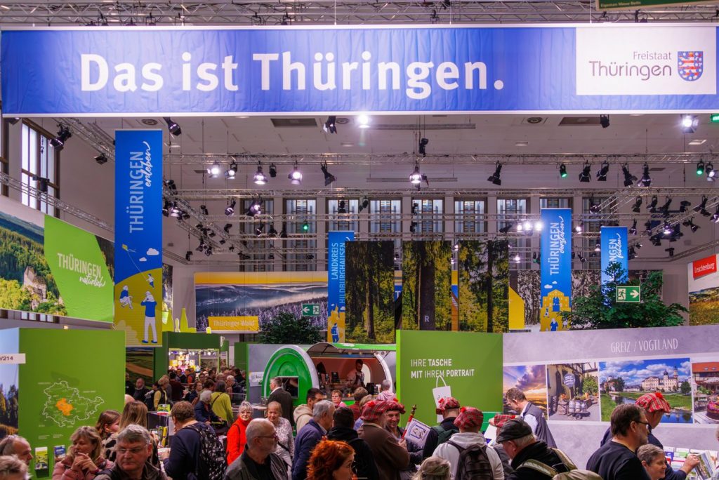 Grüne Woche 2025 warte auf Sie. Foto: Thüringen Halle auf der Grünen Woche 2024