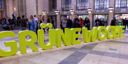 Grünen Woche 2024 in den Messe Hallen Berlin