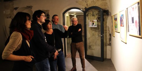 Die Ausstellung war auch im Gotischen Haus bereits gut besucht. © Stadt Brandenburg an der Havel