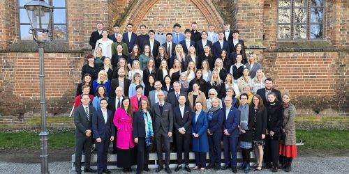 Gruppenfoto von Zahnmedizinstudenten