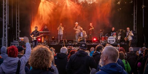 Keimzeit Konzert am Hotel „Am Meilenstein“ in Dunkelforth