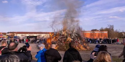 Osterfeuer Wiesenweg 2026 Foto Marco Petig